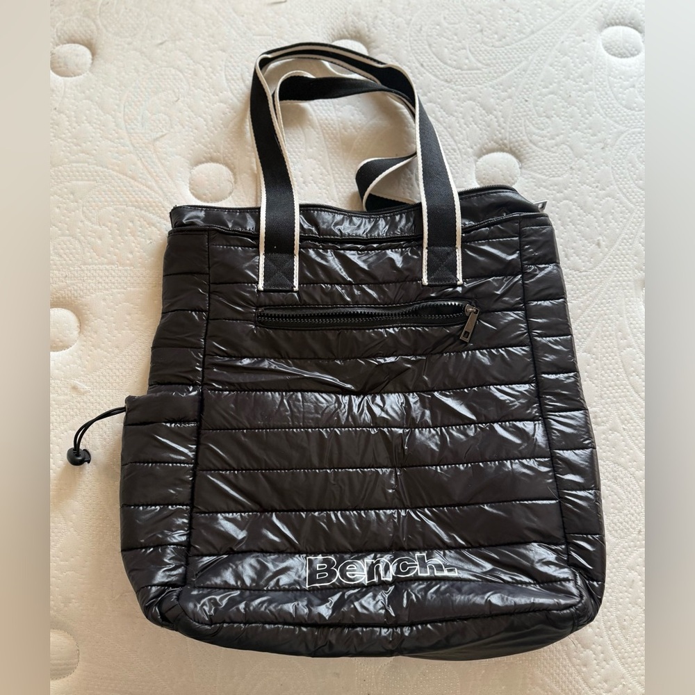 Bench Shiny Black Tote Bag